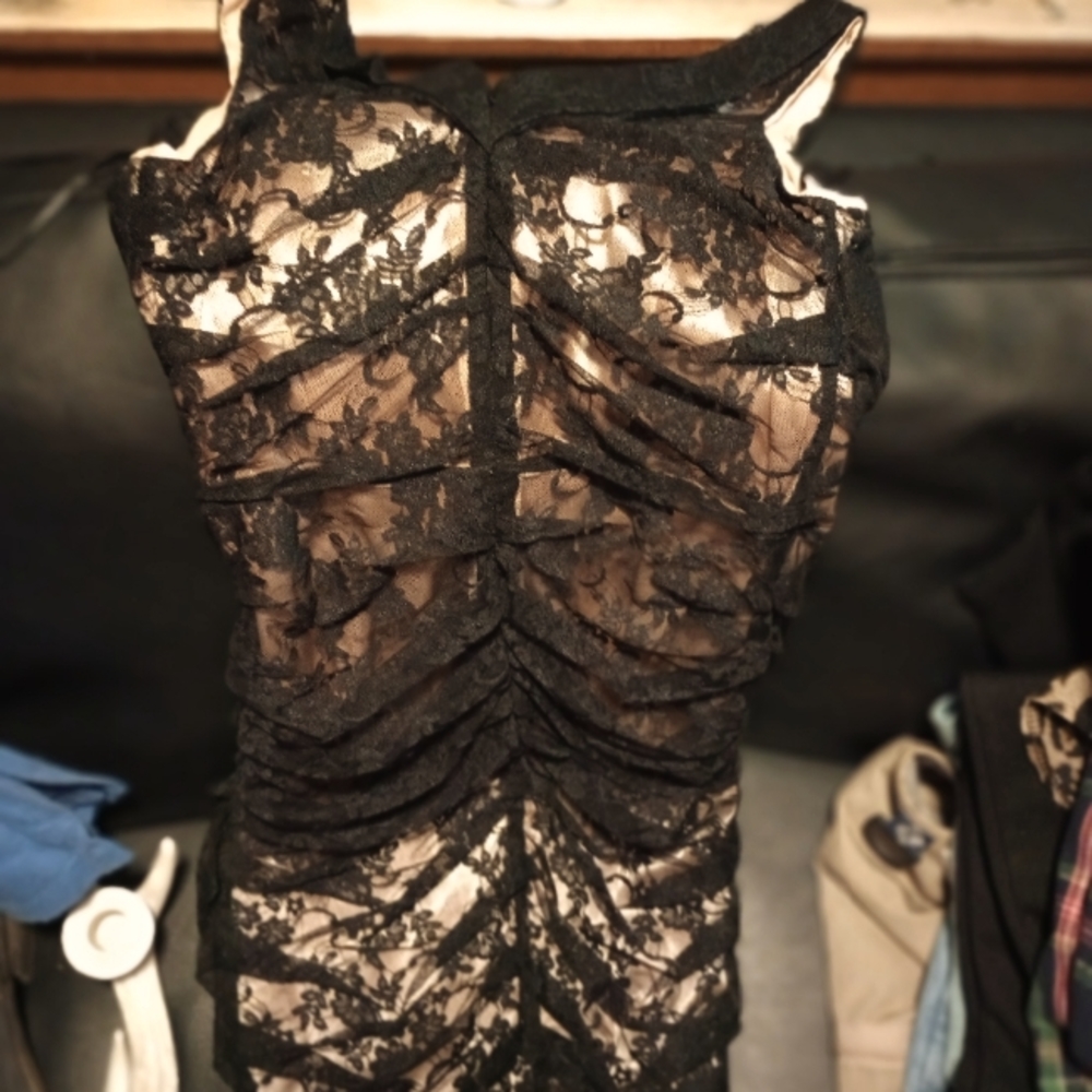 Express cocktail/ formal lined lace dress